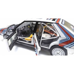 KS08960E - Kyosho 1:18 Lancia Delta HF 4WD Olympus Rally 1987 Martini Rossi Nr.3