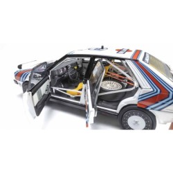 KS08960F - Kyosho 1:18 Lancia Delta HF 4WD Rally Monte Carlo 1988 Martini Nr.3