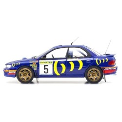 KS08962B - Kyosho 1:18 Subaru Impreza Carlos Sainz Winner Monte Carlo 1995 Nr.5