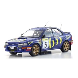 KS08962B - Kyosho 1:18 Subaru Impreza Carlos Sainz Winner Monte Carlo 1995 Nr.5