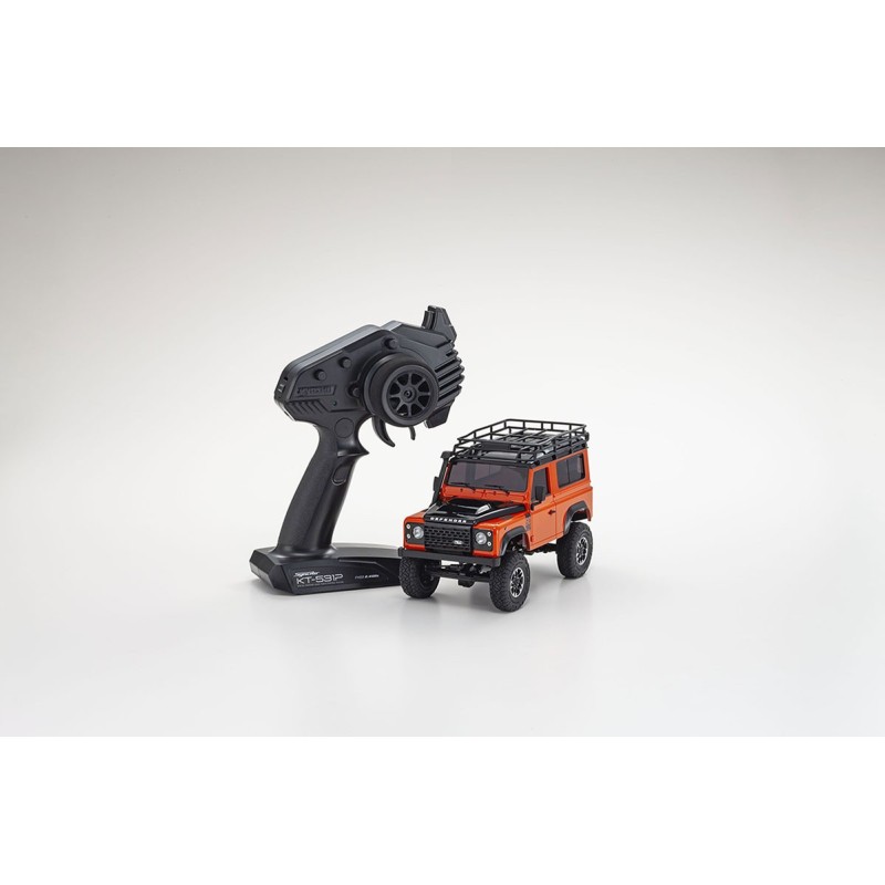 K.32531MO - Mini-Z 4X4 MX-01 Land-Rover Defender 90 Adventure Orange (KT531P)