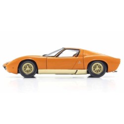 KS08314PB - Kyosho 1:18 Lamborghini Miura P400 1968 Orange-Gold