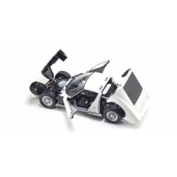 KS08314W - Kyosho 1:18 Lamborghini Miura P400 1968 White-Silver