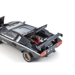 KS08320C - Kyosho 1:18 Lamborghini Countach LP500R Black-White