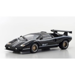 KS08320C - Kyosho 1:18 Lamborghini Countach LP500R Black-White