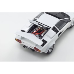 KS08320WFL - Kyosho 1:18 Lamborghini Countach LP400 S White