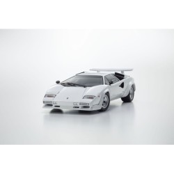 KS08320WFL - Kyosho 1:18 Lamborghini Countach LP400 S White