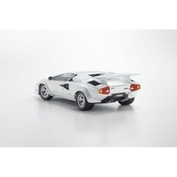 KS08320WFL - Kyosho 1:18 Lamborghini Countach LP400 S White