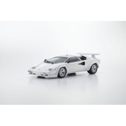 KS08320WFL - Kyosho 1:18 Lamborghini Countach LP400 S White