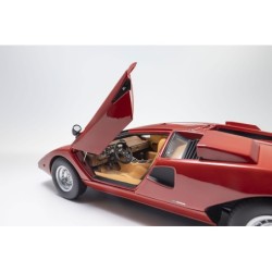 KS08321RT - Kyosho 1:18 Lamborghini Countach LP400 1974 Red