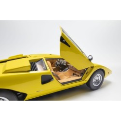 KS08321YT - Kyosho 1:18 Lamborghini Countach LP400 1974 Yellow