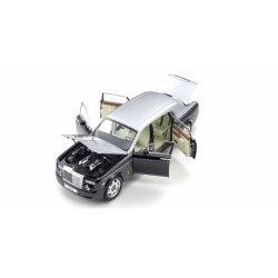 KS08841BKS - Kyosho 1:18 Rolls-Royce Phantom EWB 2012 Black Silver