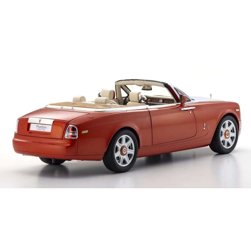 KS08871P - Kyosho 1:18 Rolls-Royce Phantom Drophead Coup� 2007 Orange