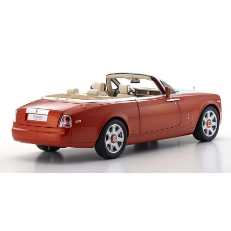 KS08871P - Kyosho 1:18 Rolls-Royce Phantom Drophead Coup� 2007 Orange