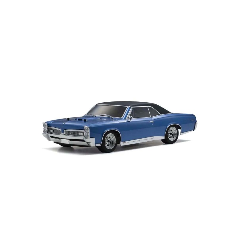 K.34431T2B - Kyosho Fazer MK2 (L) Pontiac GTO 1967 Tyrol Blue 1:10 Readyset