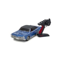 K.34431T2B - Kyosho Fazer MK2 (L) Pontiac GTO 1967 Tyrol Blue 1:10 Readyset