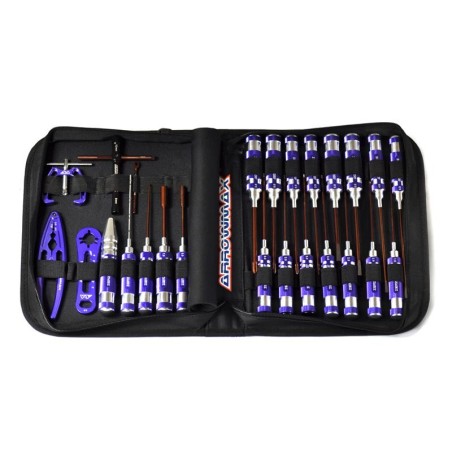 AM199402 - AM TOOLSET FOR ONROAD (25PCS) WITH TOOLS BAG