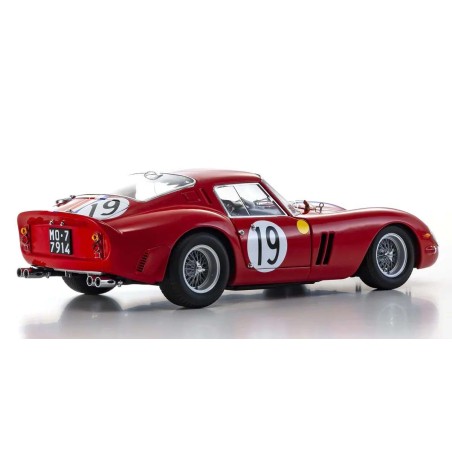 KS08438A - Kyosho 1:18 Ferrari 250 GTO Winner GT LM 1962 Nr.19 Noblet/Guichet