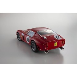 KS08438F - Kyosho 1:18 Ferrari 250 GTO Daytona 3H 1st OA 1963 Nr.18