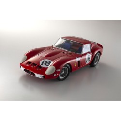 KS08438F - Kyosho 1:18 Ferrari 250 GTO Daytona 3H 1st OA 1963 Nr.18