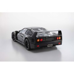 KS08416BK - Kyosho 1:18 Ferrari F40 Black 1987 Die-Cast Collection