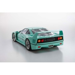 KS08416MG - Kyosho 1:18 Ferrari F40 Mint Green 1987 Die-Cast Collection
