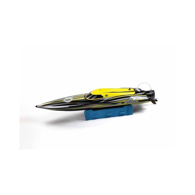 JW8901Y-ARTR - Joysway Alpha Deep Vee Brushless Elec ABS 1060mm 2.4G ARTR Boat (Y)