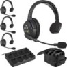 ET-UL4SEU - UltraLITE 4 people system w/ 4 Single Headsets, batt., charger