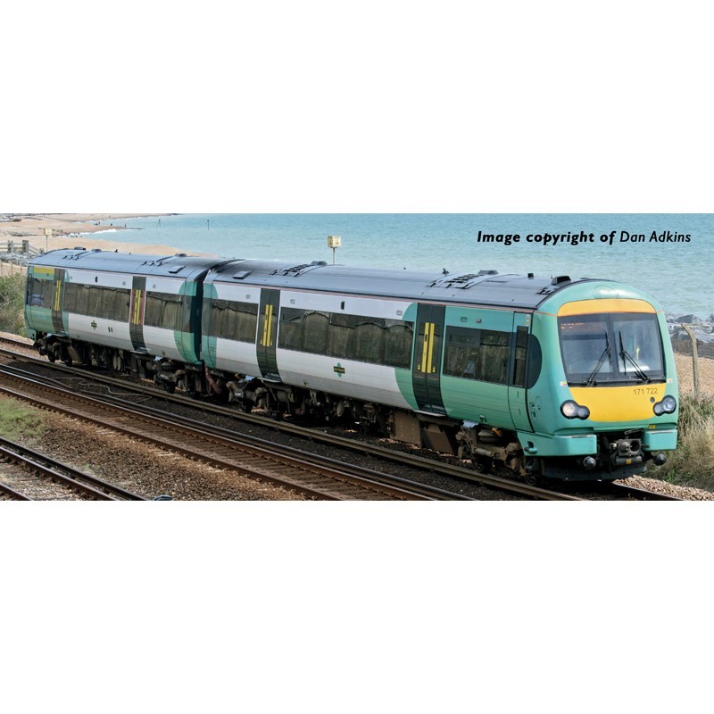 35-580 - Class 171/7 2-Car DMU 171727 Southern (GTR)