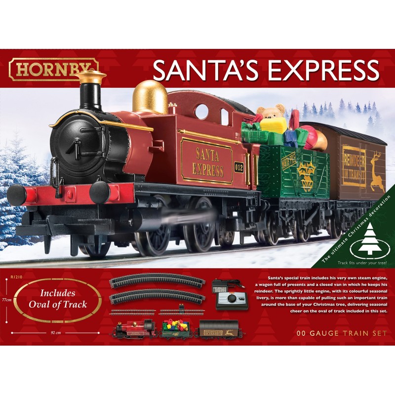 santa express christmas train set