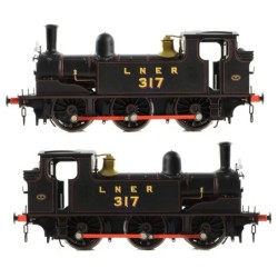 31-066 - NER E (J71) Tank 317 LNER Lined Black