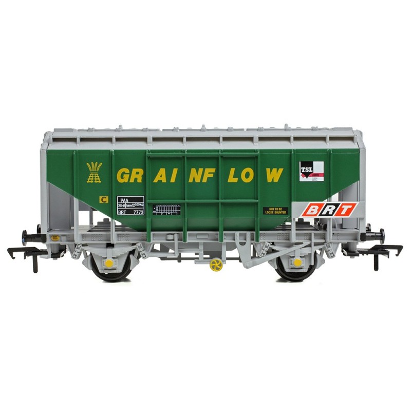 33-132A - 35 Ton PAA Bulk Grain Wagon 'Grainflow' Green & Grey
