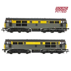 35-822SF - Class 31/1 Refurbished 31188 BR Engineers Grey & Yellow SOUND FITTED