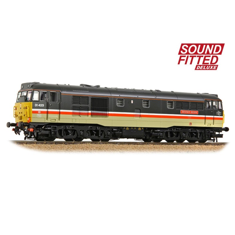 35-827SF - Class 31/4 Refurbished 31423 'Jerome K. Jerome' BR InterCity (Mainline) SOUND FITTED