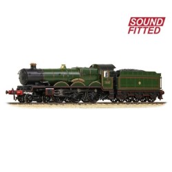 372-035SF - GWR 4073 'Castle' 4082 'Windsor Castle' GWR Lined Green (Shirtbutton) SOUND FITTED