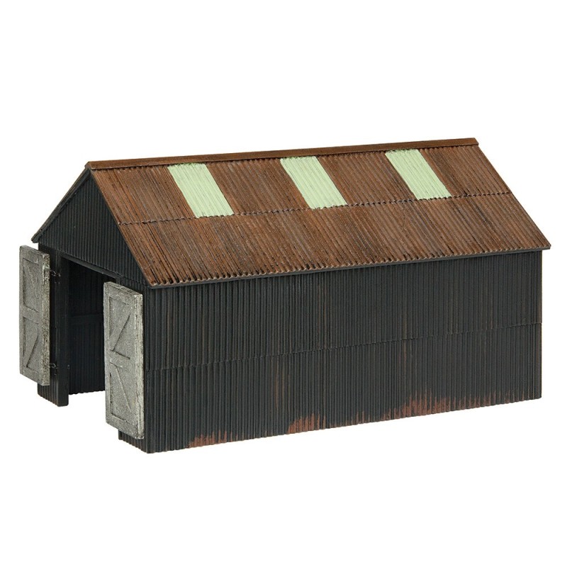 47-0163 - Narrow Gauge (NG7) Corrugated Engine Shed