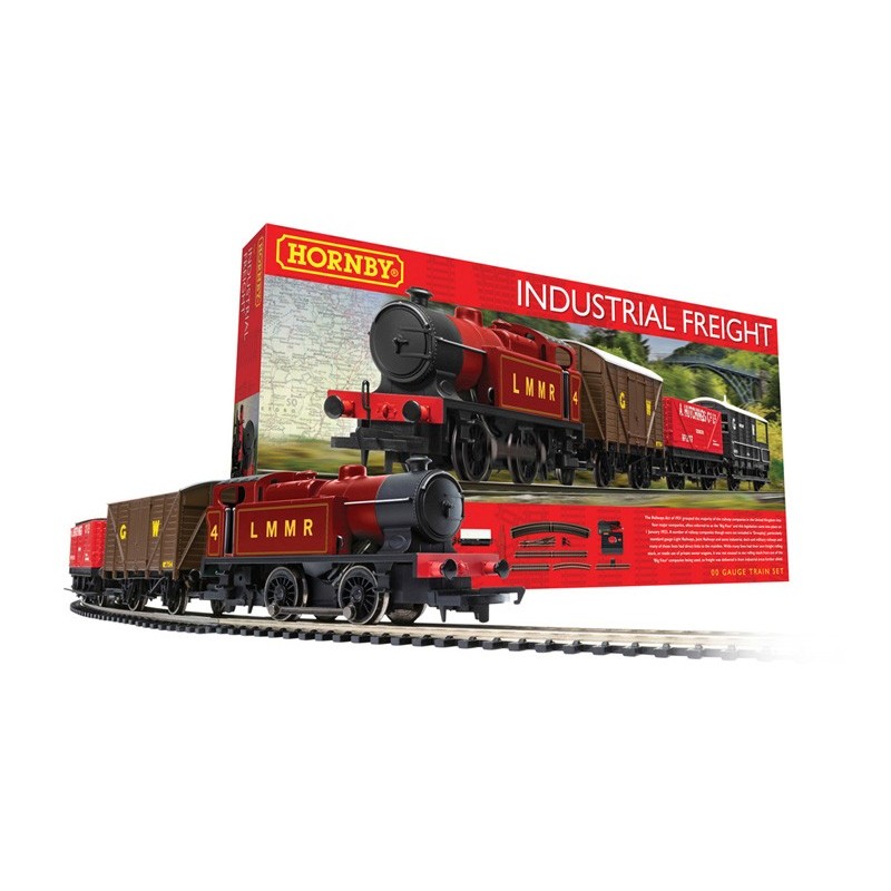 hornby industrial freight train set